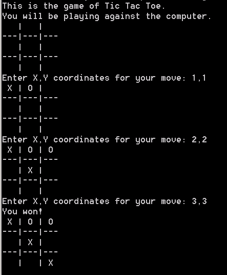 Coding a Tic-Tac-Toe game. Playing Tic-Tic-Toe is easy, coding it