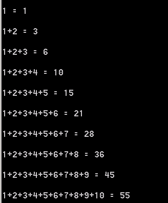 a while loop nested in for loop