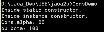 Use a static constructor
