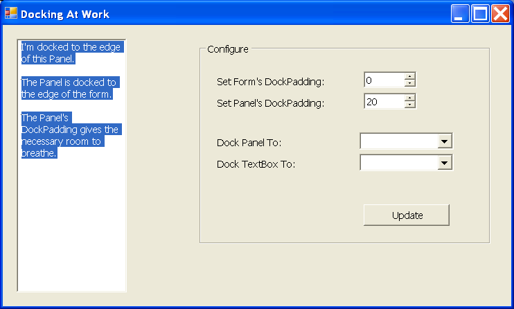 Docking Demo