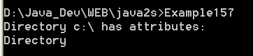 illustrates the Directory class