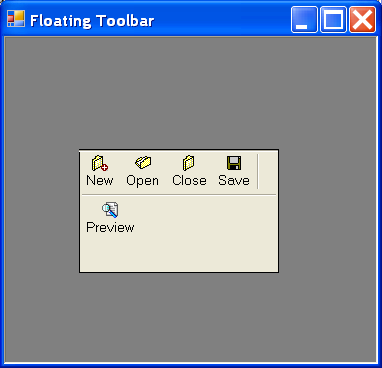 Floating Toolbar