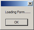 Form window load event
