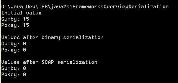 C# Serialization 