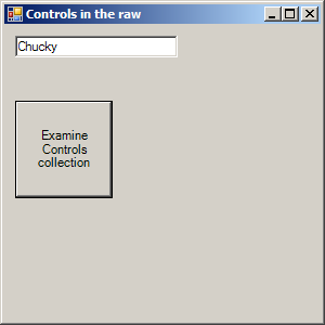 Get all controls on a form window