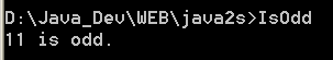 Use bitwise AND to determine if a number is odd