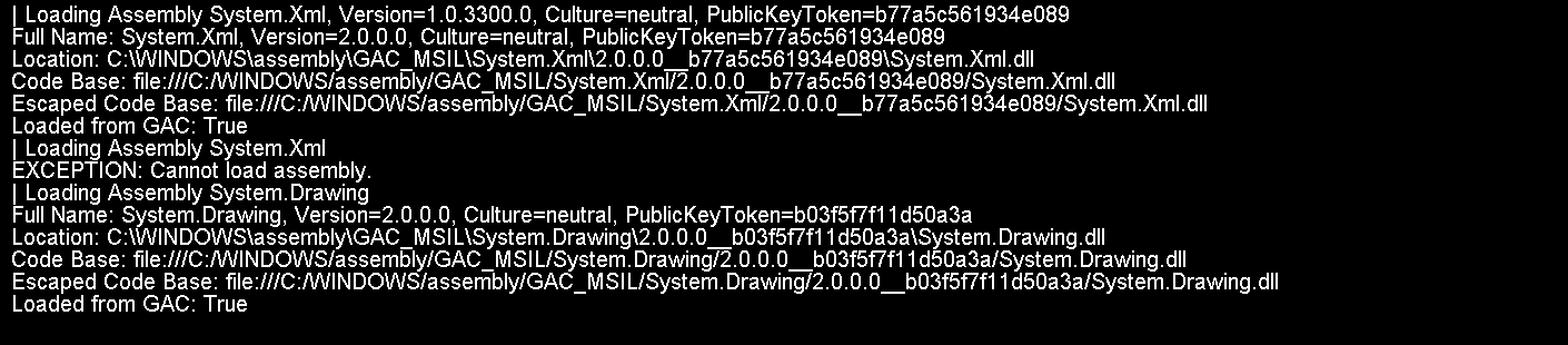 Loading Assemblies Dynamically with Load() and LoadWithPartialName()