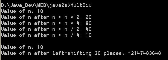 Use the shift operators to multiply and divide by 2