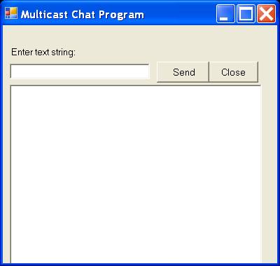 Multicast Chat