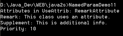 Use a property as a named attribute parameter