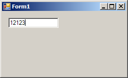 Numeric TextBox Control