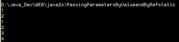 Passing Parameters By Value and By Ref