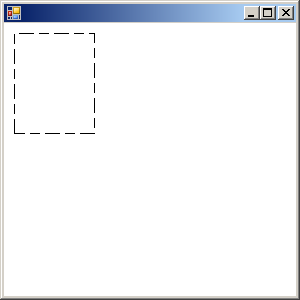 Pen dash pattern