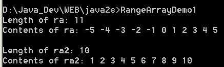 Use a custom Exception for RangeArray errors