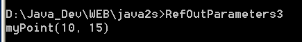 Ref and Out Parameters 2
