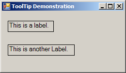 Set Label Border style to FixedSingle