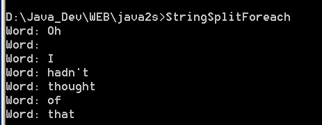 string split return types data empty elements non delimiter sharp original delimited another