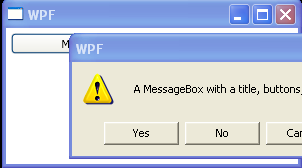 Customize Message, Header, Button, and Image for MessageBox