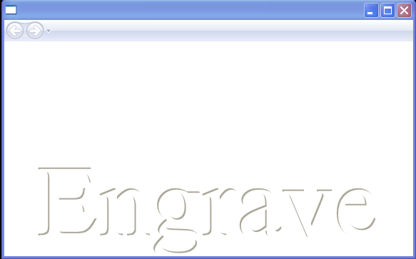 Engrave Text