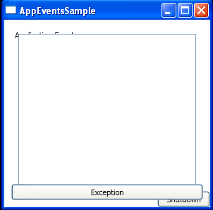 Exit current action with Application.Current.Shutdown