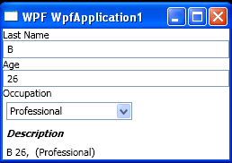 Implement INotifyPropertyChanged to notify the binding targets when the values of properties change.