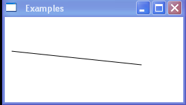 Line with Path