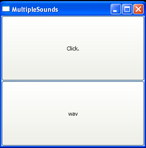 Play wav file