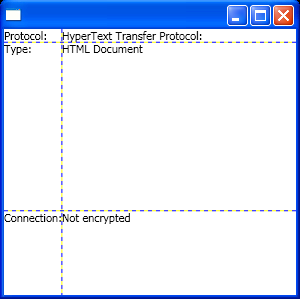 Set control to specific row and column in code