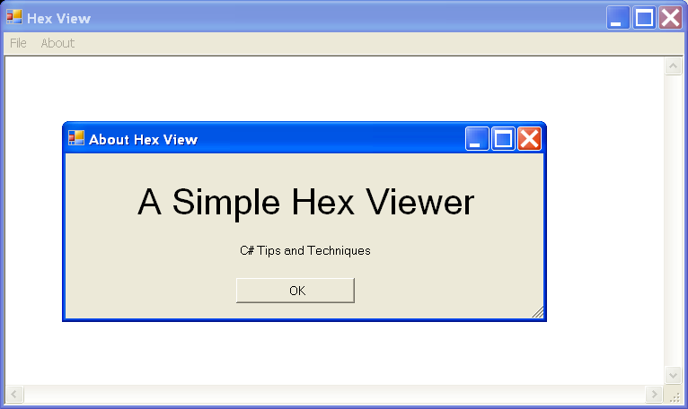 c# hex