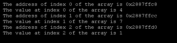 Comparing Pointer Addresses