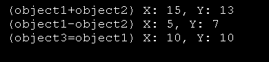 Demo: Overload the +, -, and = relative to MyClass.