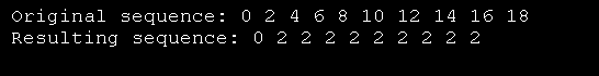 Demonstrate adjacent_difference() in vector