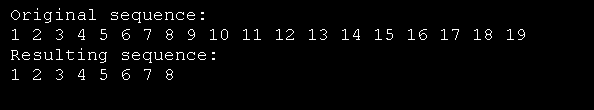 Demonstrate bind2nd().