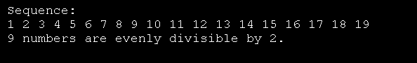 Demonstrate count_if().