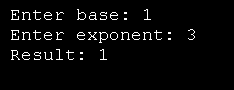 For loop with int value type as the control