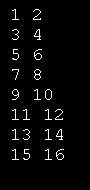 Init two dimension class array