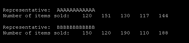 Multidimensional Arrays