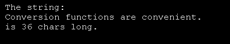 Operator overload: Convert string type to integer.