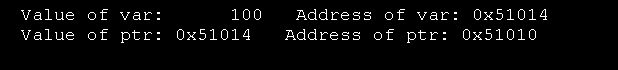 Prints the values and addresses of variables.