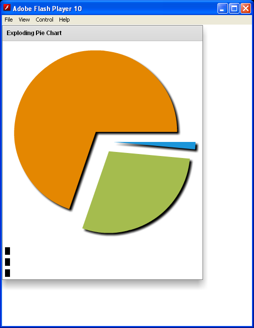 Exploding PieChart