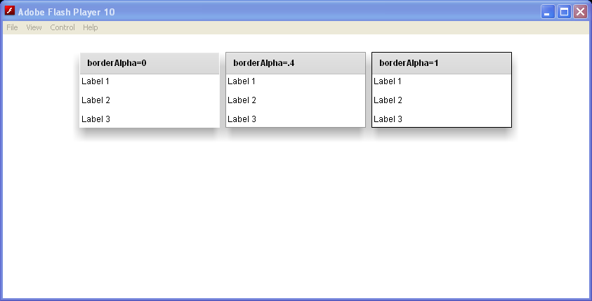 Panel Transparency