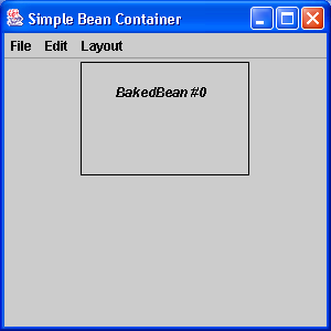 Simple Java bean container