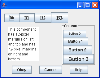 BoxLayout Pane