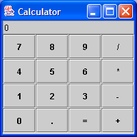 A calculator