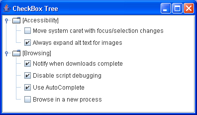 CheckBox Node Tree Sample