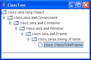 This program demonstrates cell rendering and listening to tree selection events.