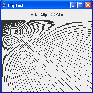 An example of loading and playing a sound using a Clip