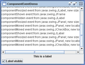 Component Event Demo