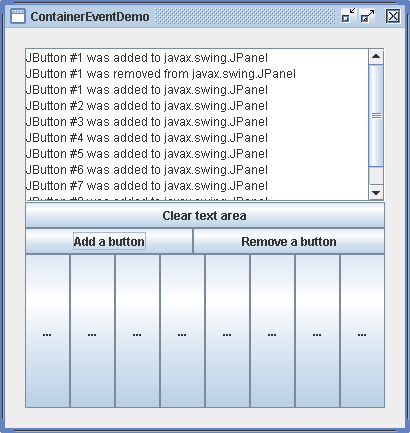 Container Event Demo