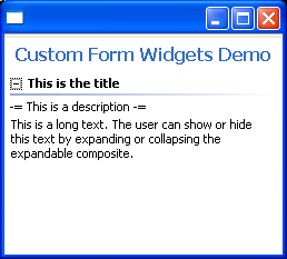 Custom Components